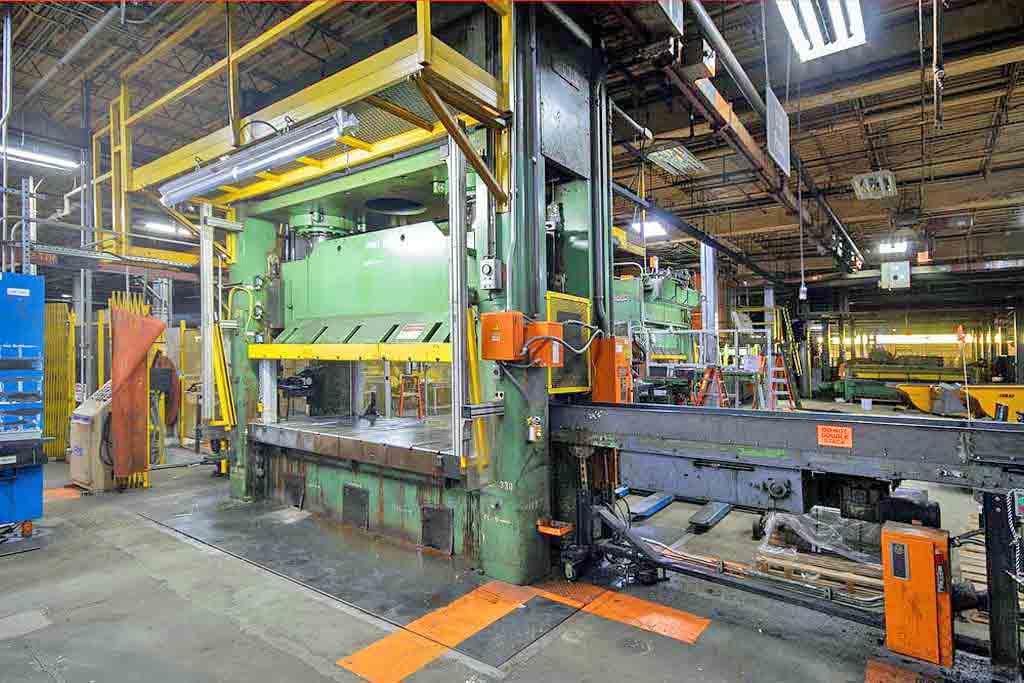 600 Ton Pacific Model Hydraulic Press