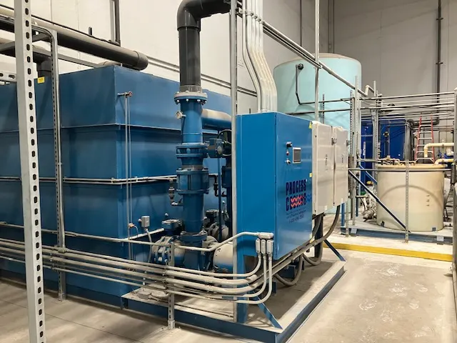 Industrial cooling tower - fan assembly and motor