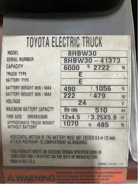 Warehouse pallet jacks - close-up view of surplus pallet jack units