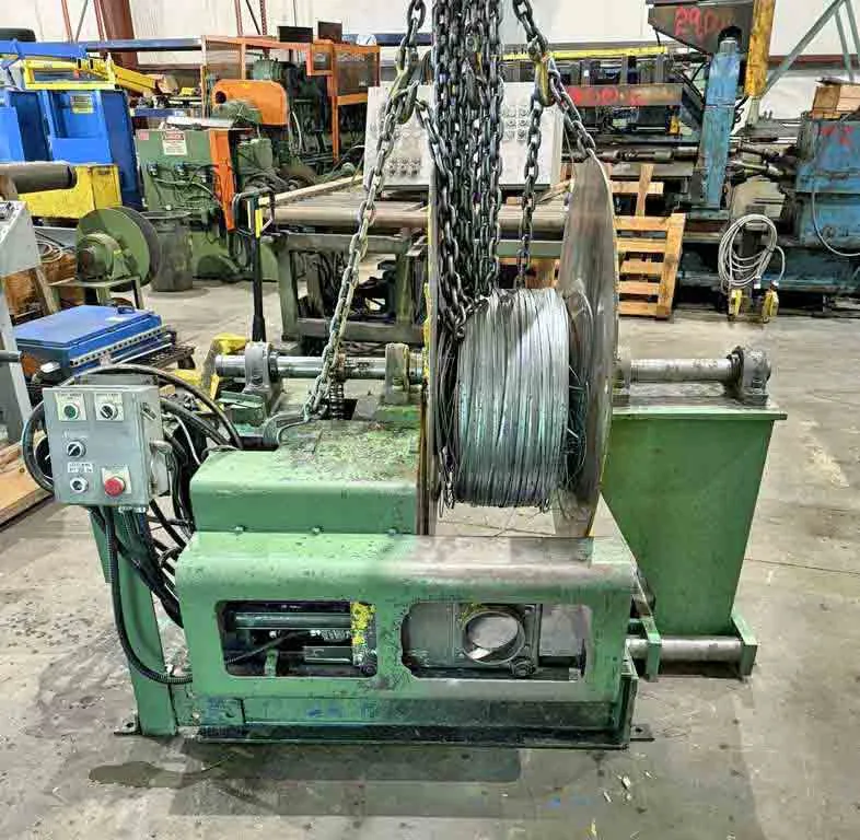 Paxson slitting line - self-dumping scrap winder