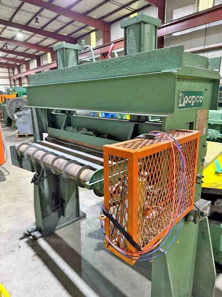 Paxson slitting line - Loopco tension stand exit