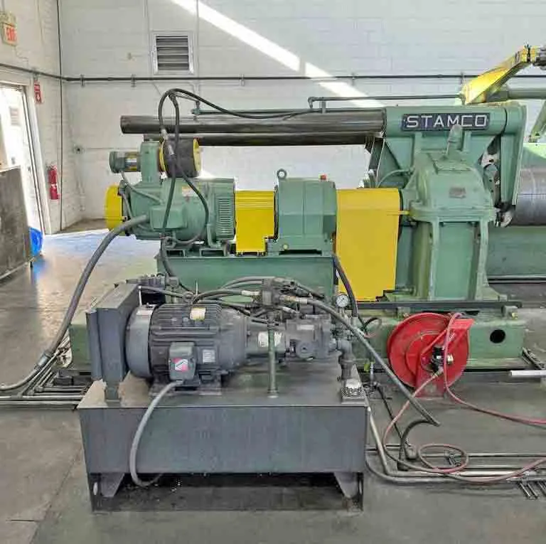 Stamco slitting line - recoiler drive and hydraulic power unit