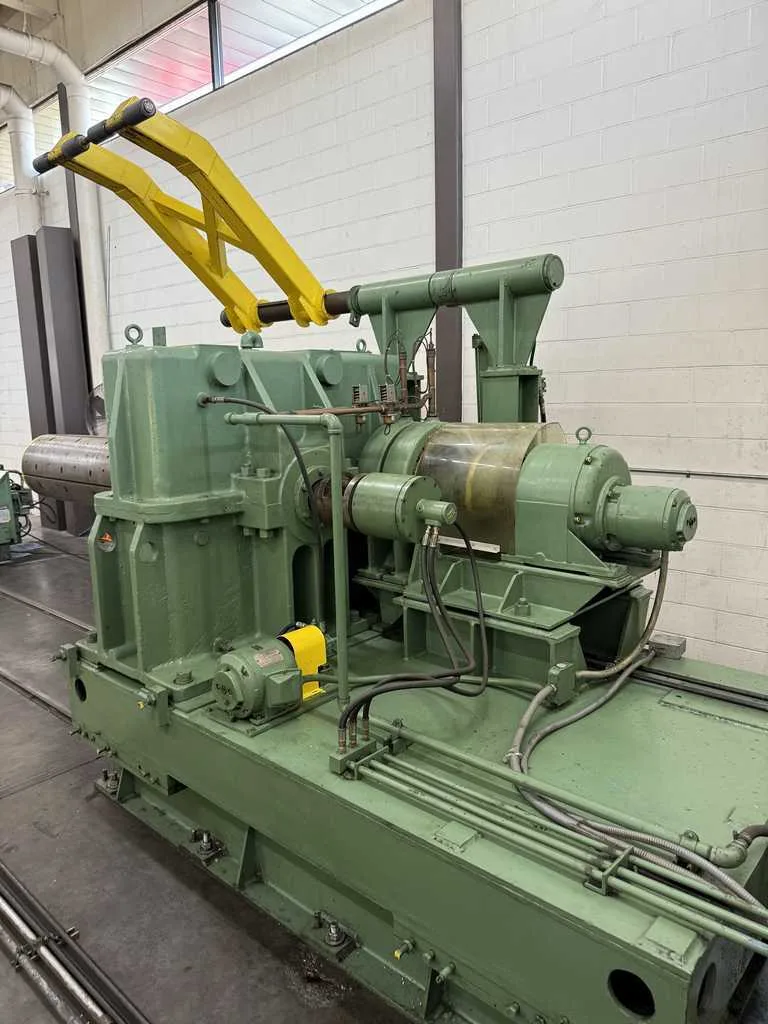 Stamco slitting line - removable head slitter with 6.50 inch arbors and overarm holddown